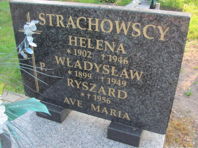 Władysław Strachowski 1899 Czerlejno - Grobonet - Wyszukiwarka osób pochowanych